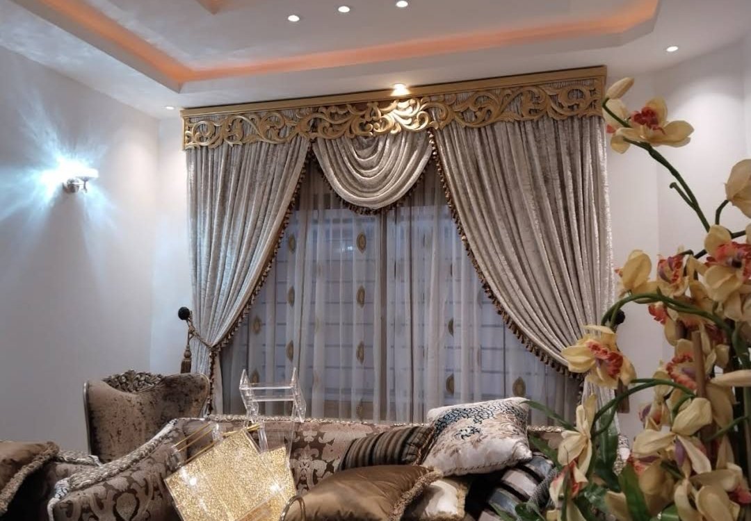 ستائر أمريكية — حسن تفصيل ستائر و كنب مجالس